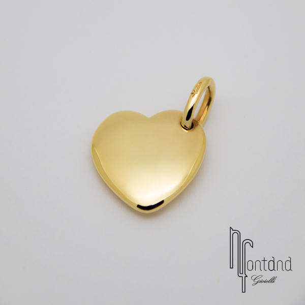 Pomellato Ciondolo collezione CUORE medio in oro giallo 18kt